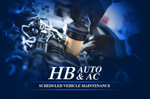 Scheduled Vehicle Maintenance Banner