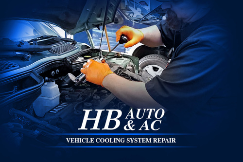 Vehicle Cooling System Repair Banner
