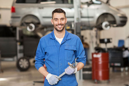 Technician Working | H B Auto & AC